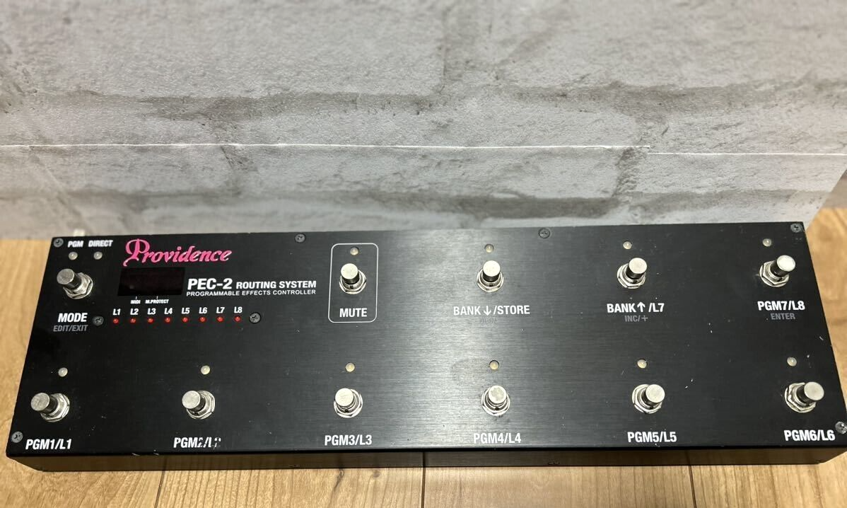 Providence PEC-2 Programmable Effects Controller Premium Switching