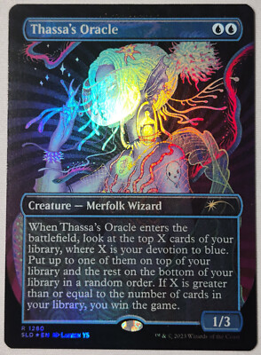 MTG Secret Lair Thassa's Oracle -SLD Cool Ocean Breeze [UPick Foil