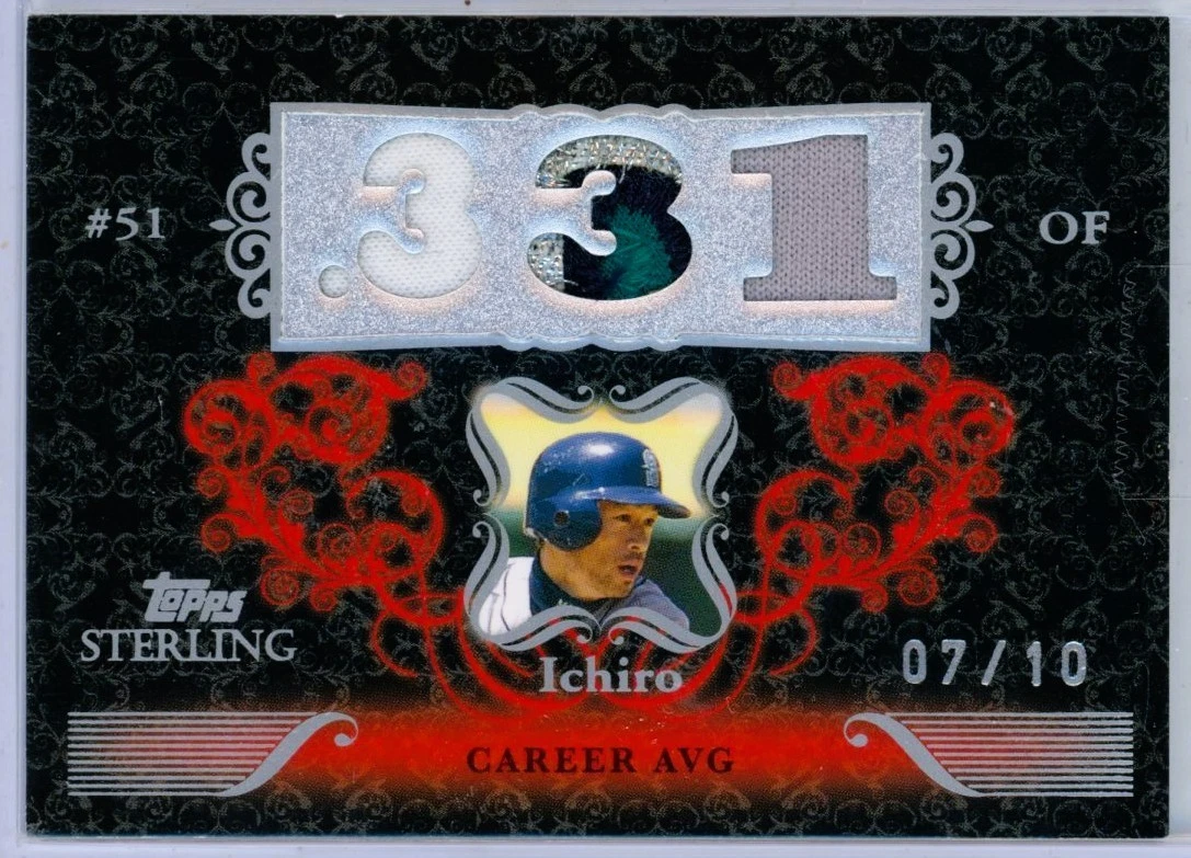 Topps Ichiro Suzuki 2007 Season Baseball Sports Trading Cards