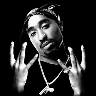 Tupac Shakur 2pac Poster Wall Art Photo Prints 16x16, 20x20, 24x24
