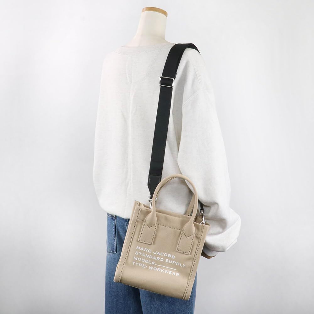Marc Jacobs CANVAS SMALL TOTE 4S4HCR003H02 260 Beige Outlet | eBay