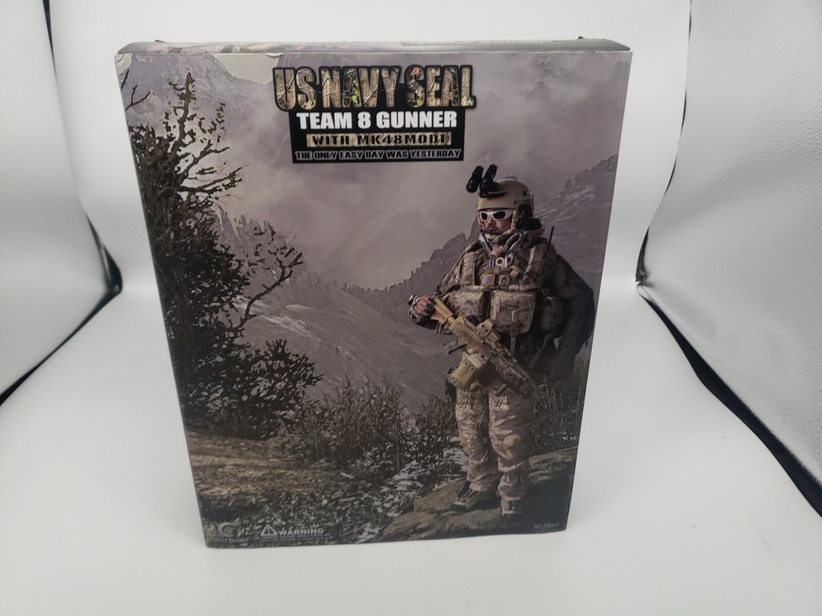 Crazy Dummy One Year Anniversary US NAVY SEAL TEAM 8 GUNNER WITH 1