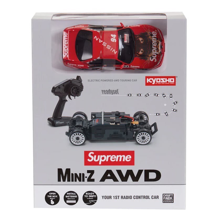 Supreme/Kyosho Mini-Z • Nissan Skyline R33 • RC Readyset • Cross