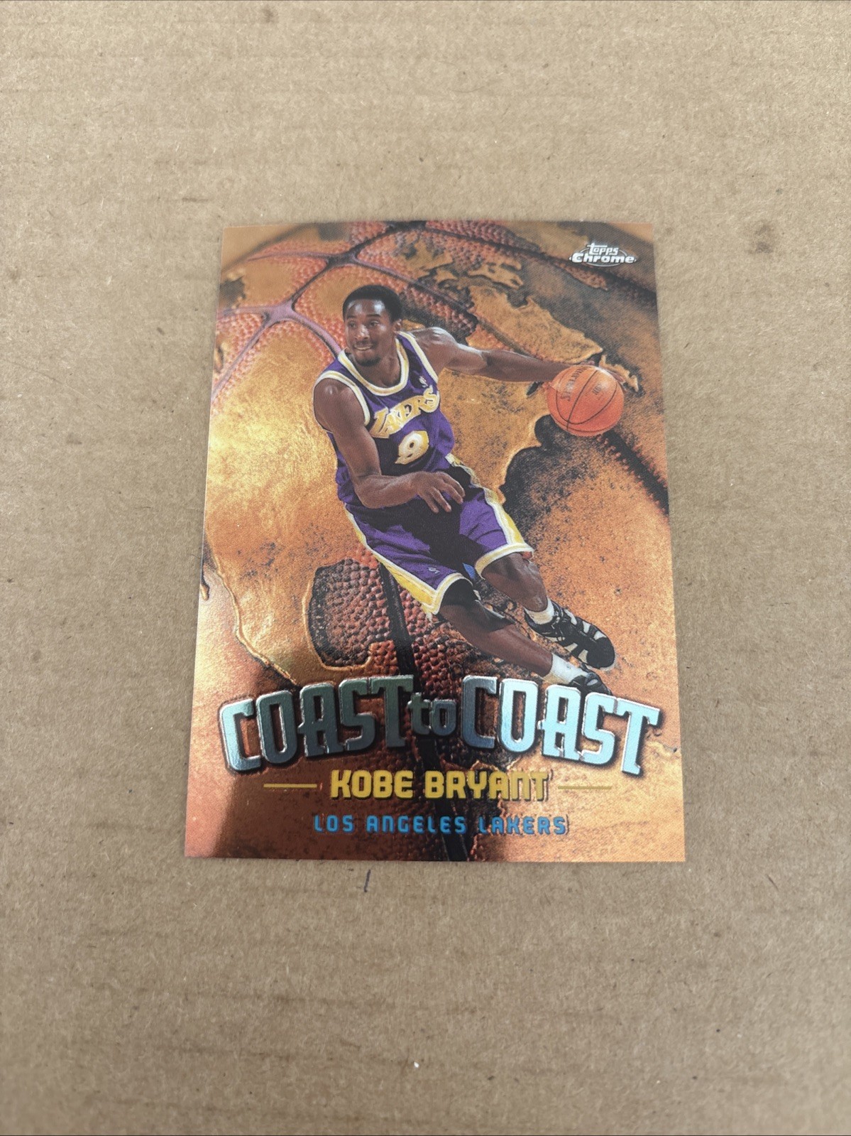 Kobe Bryant 1998 Topps Chrome #CC1 Coast to Coast Price Guide