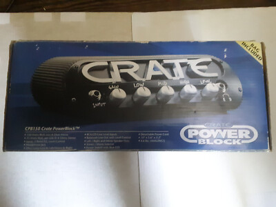 Crate Powerblock guitar amplifier 150w rms 8 ohms in original box