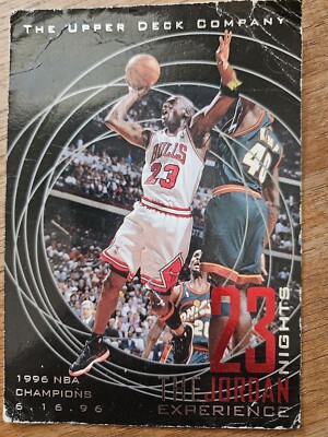 1996-97 Upper Deck 23 Nights The Jordan Experience Jumbo #23