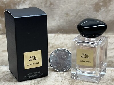Rose Milano Armani/Prive Eau De Toilette 0.26 Fl. Oz. 7.5 Ml. Dan