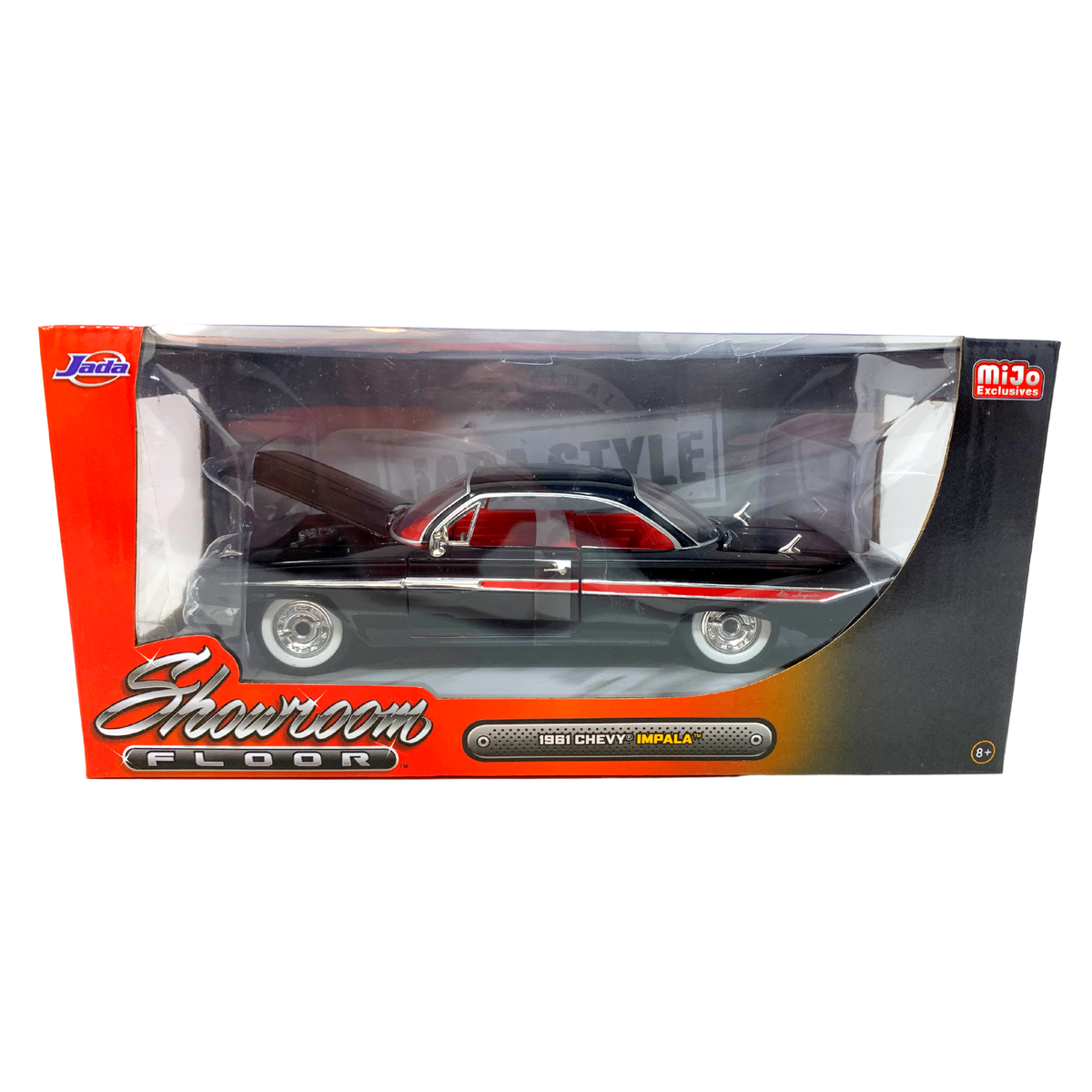 Jada Toys Showroom Floor 1961 Chevy Impala 1:24 Diecast Model By