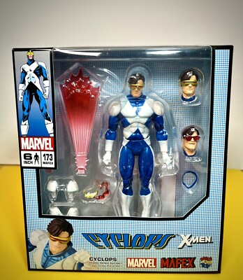 2022 Medicom Toy Mafex- X-Men - CYCLOPS (Comic Variant Suit Ver