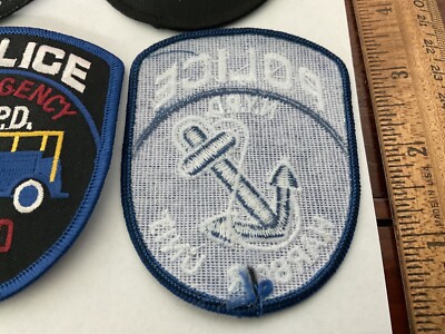 NYPD Police Special Unit collectable patch set Seven full size All