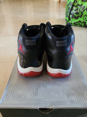 Air Jordan 11 Retro Bred 2001 Playoffs NIKE 1 136046-061 High OG