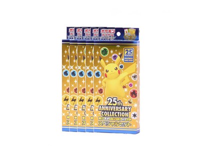 ポケカ25th⭐︎5パックset Pokémon: 25th Anniversary Collection ポ
