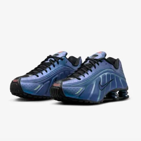Nike Shox R4 'Black & Hot Punch' (HQ3446-001) Expeditedship | eBay