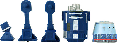 R5-S9 Star Wars The Clone Wars Disney Droid Factory Build-a blue