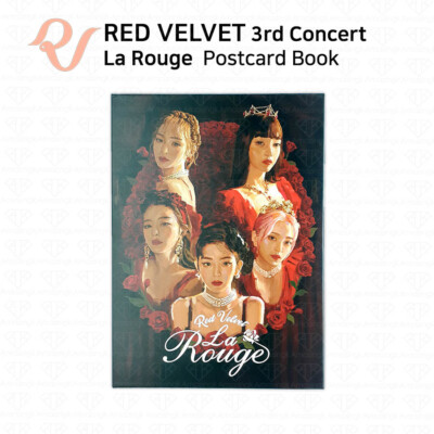 RED VELVET 3rd Concert La Rouge Postcard Book Irene Seulgi Wendy