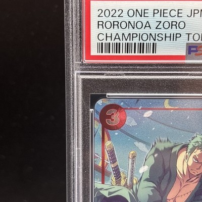 PSA 10 Roronoa Zoro Championship TOP PRIZE ST01-013 ONE PIECE Card