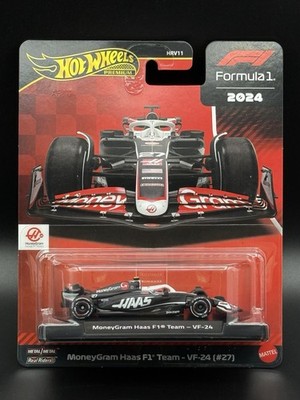 2025 Hot Wheels Premium Formula 1 2024 Money Gram Haas F1 Team VF