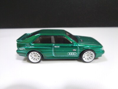 Hot Wheels 2025 Super treasure hunt '87 Audi Quattro Green , Loose