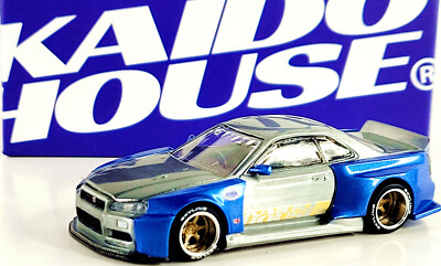 Kaido House x Mini GT Nissan Skyline GT-R (R34) Shinjuku V2