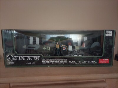 Motorworks Supermarine Spitfire Mk.I 21st Century Toys 1:18 Scale