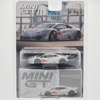 Mini GT Lamborghini Huracan LB-WORKS Mad Mike NIMBUL - 1:64, Red