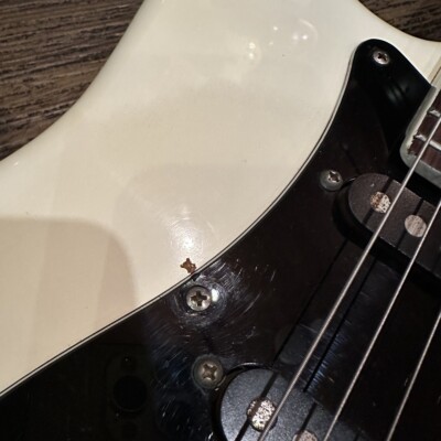 FERNANDES FST-65 White Made in Japan 1980s ST Type Solid Electric