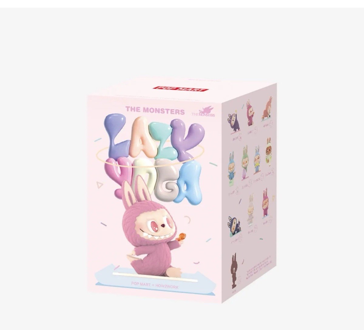 Authentic Pop Mart Labubu The Monsters Lazy Yoga Blind Box Fast