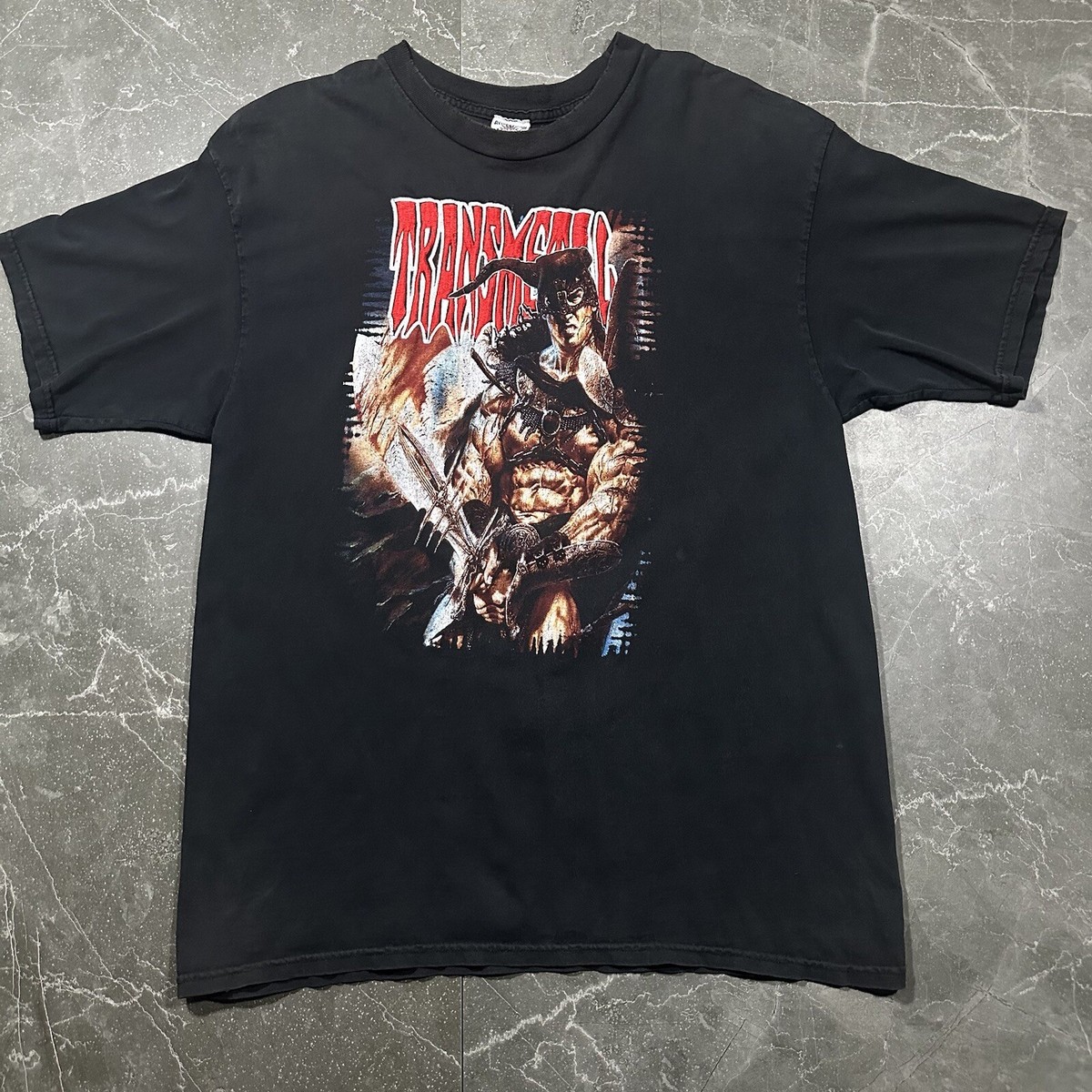Vintage 90's Resurrection Mexican Transmetal Band Tee Metal Rock