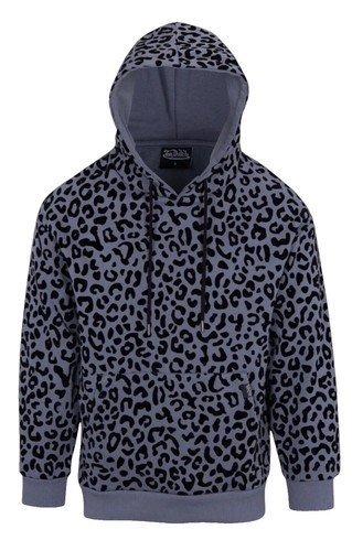 supreme leopard trim hooded sweatshirt black | eBay