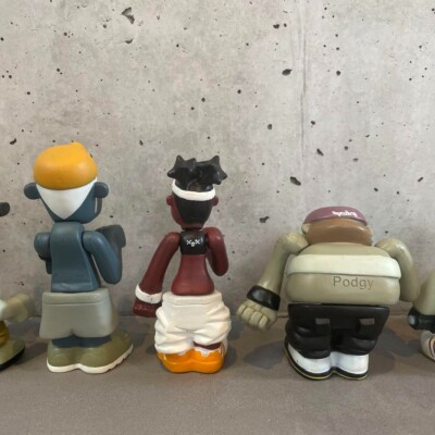 Michael Lau Crazy Children Figure Rare Full Complete Set 9 | eBay