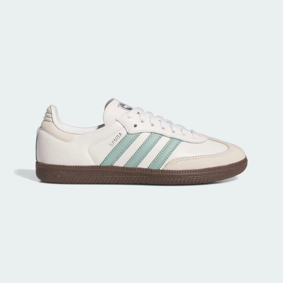 New Adidas Women's Samba OG Shoes - White / Hazy Green (IH2752) | eBay
