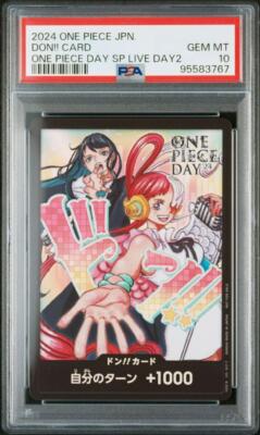 PSA 10 Uta & Ado DON Card One Piece Day 2024 Day 2 Promo Japanese