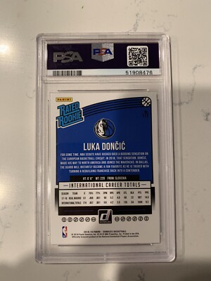 Luka doncic donruss optic rated rookie PSA 10 | eBay
