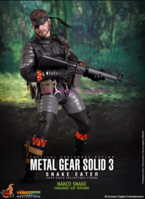 Perfect Hot Toys Vgm15 1/6 Metal Gear Solid 3 Snake Eater Sneaking