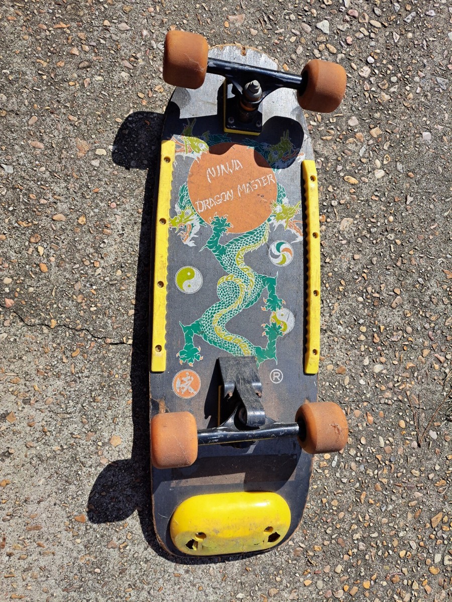 Vintage 1980s Ninja Dragon Master Skateboard | eBay