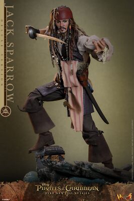 New Hot Toys DX38 Pirates of the Caribbean Jack Sparrow 2.0 Deluxe