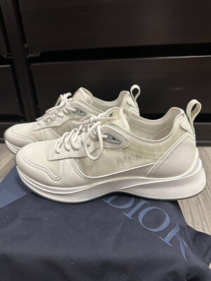 Mint Christian Dior B25 Runner White Technical Mesh Men Sneakers