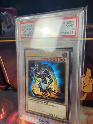 PSA 9 Dark Magician (25th Anniversary Edition) LC01-EN005