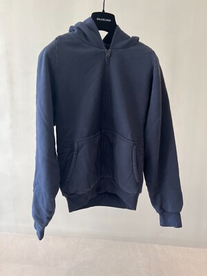 GAP x Yeezy YZY Zip-Up Hoodie Navy 537322-03 | eBay