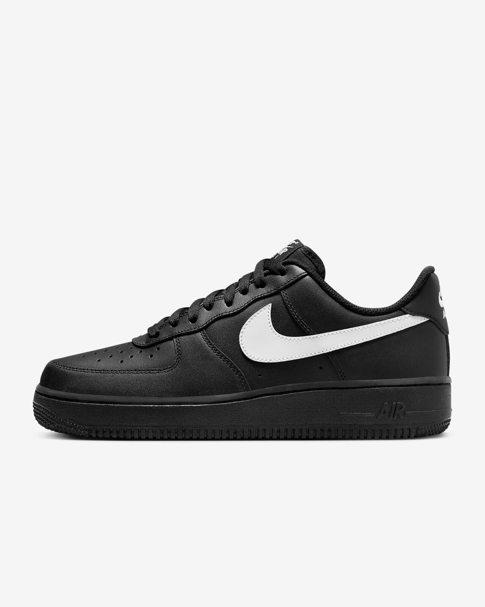 New Nike Air Force 1 '07 Leather Shoes - Black (FZ0627-010) | eBay