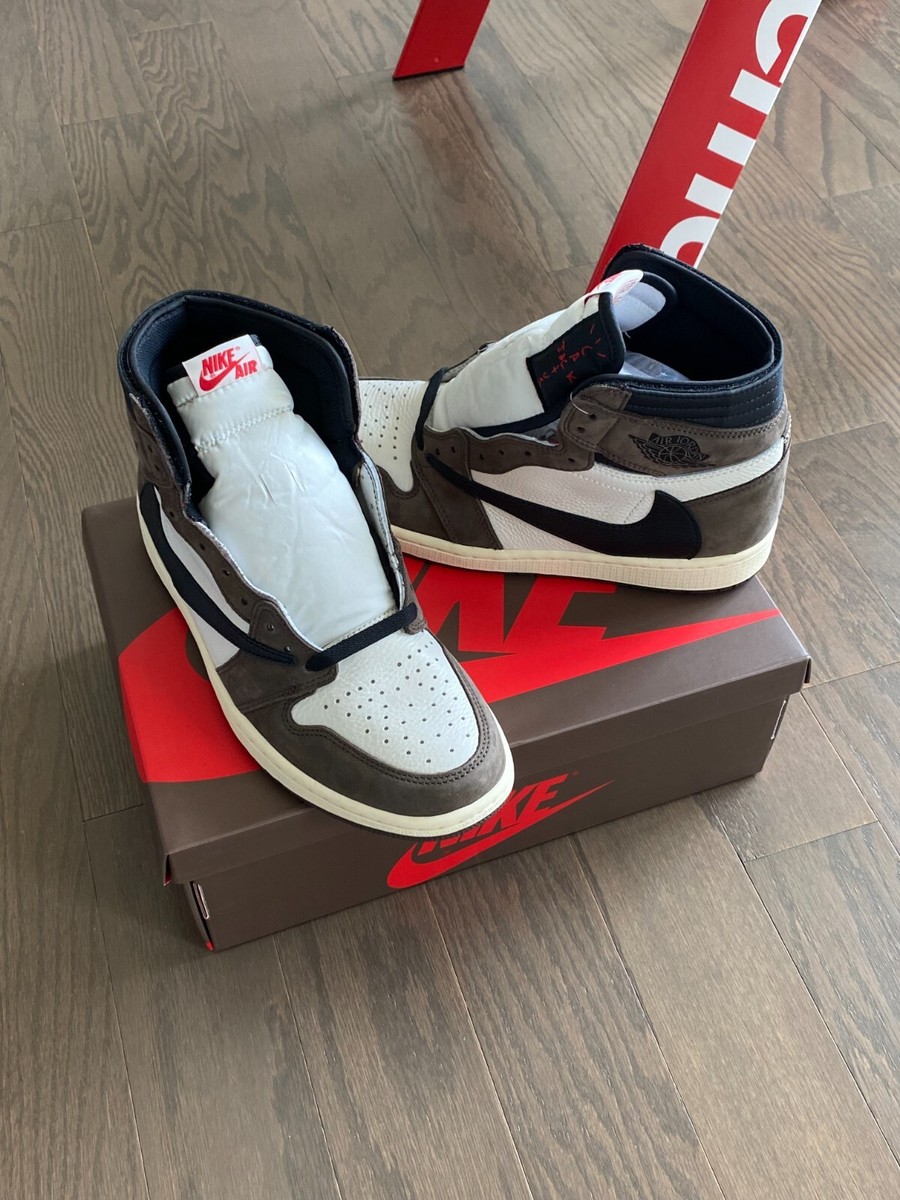 Air Jordan 1 Retro High Travis Scott Nike CD4487-100 Mocha 100