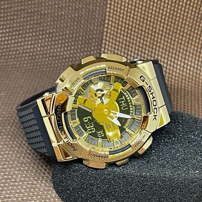 Casio G-Shock GM-110G-1A9 Metallic Gold Analog Digital Men's