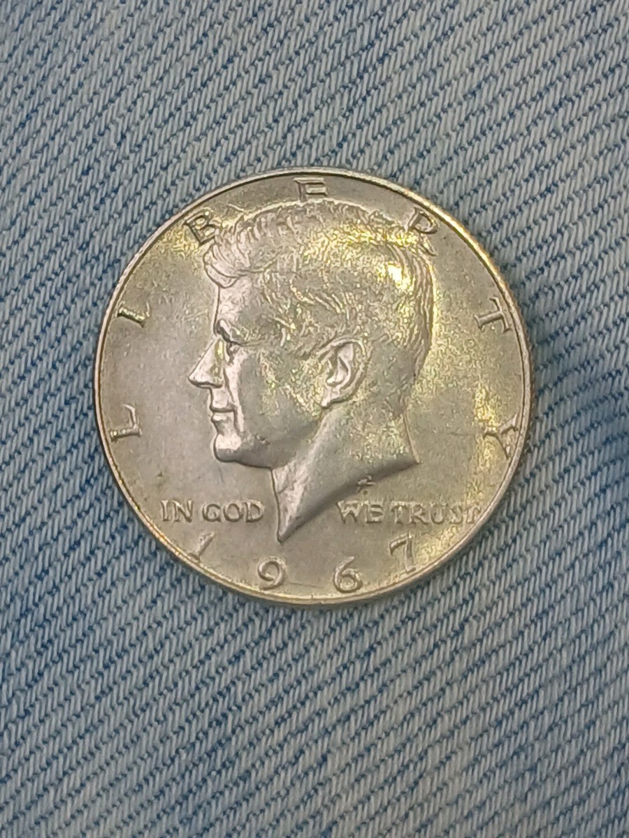 1967 Kennedy Half Dollar No Mint Mark Uncertified | eBay