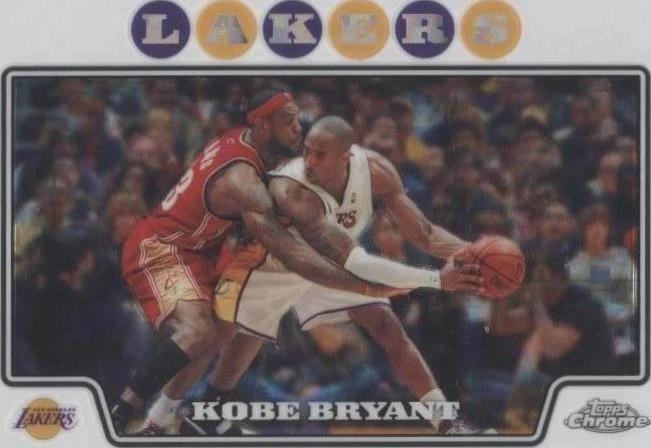 2008-09 Topps Chrome - Kobe Bryant/LeBron James #24 for sale | eBay