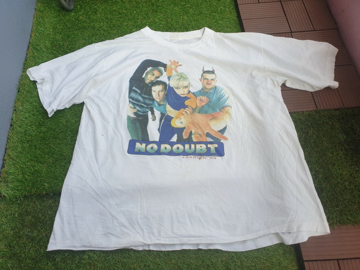 Vintage 90s no doubt anaheim EUROPEAN TOUR T SHIRT Crazy Condition
