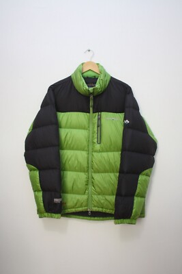 Montbell EX800 Green Puffer Down Jacket Men's Large | eBay