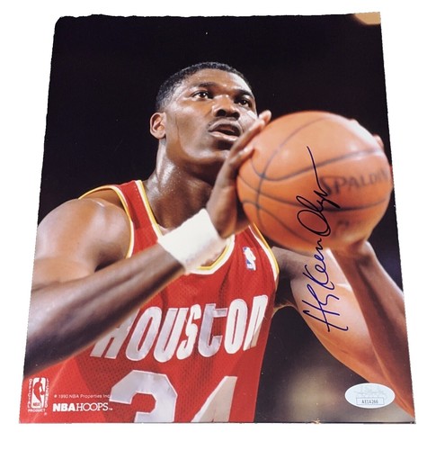 1984-85 Star #237 Hakeem Akeem Olajuwon BGS 6.5 Rookie RC Houston