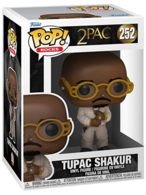 Funko POP #252 Rocks Tupac Shakur Loyal to the Game Figure Brand