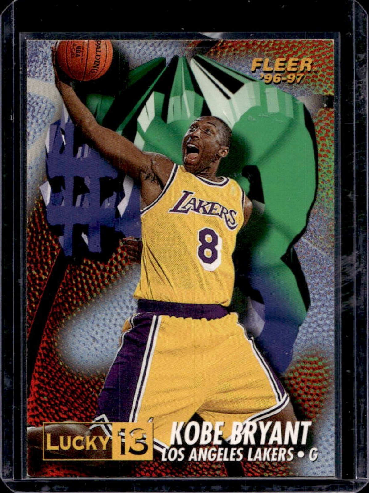 Kobe Bryant 1996 Fleer #13 Lucky 13 Price Guide - Sports Card Investor
