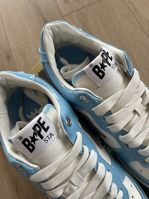 A Bathing Ape Bapesta Patent Leather Twisted Ape Multiple Sizes